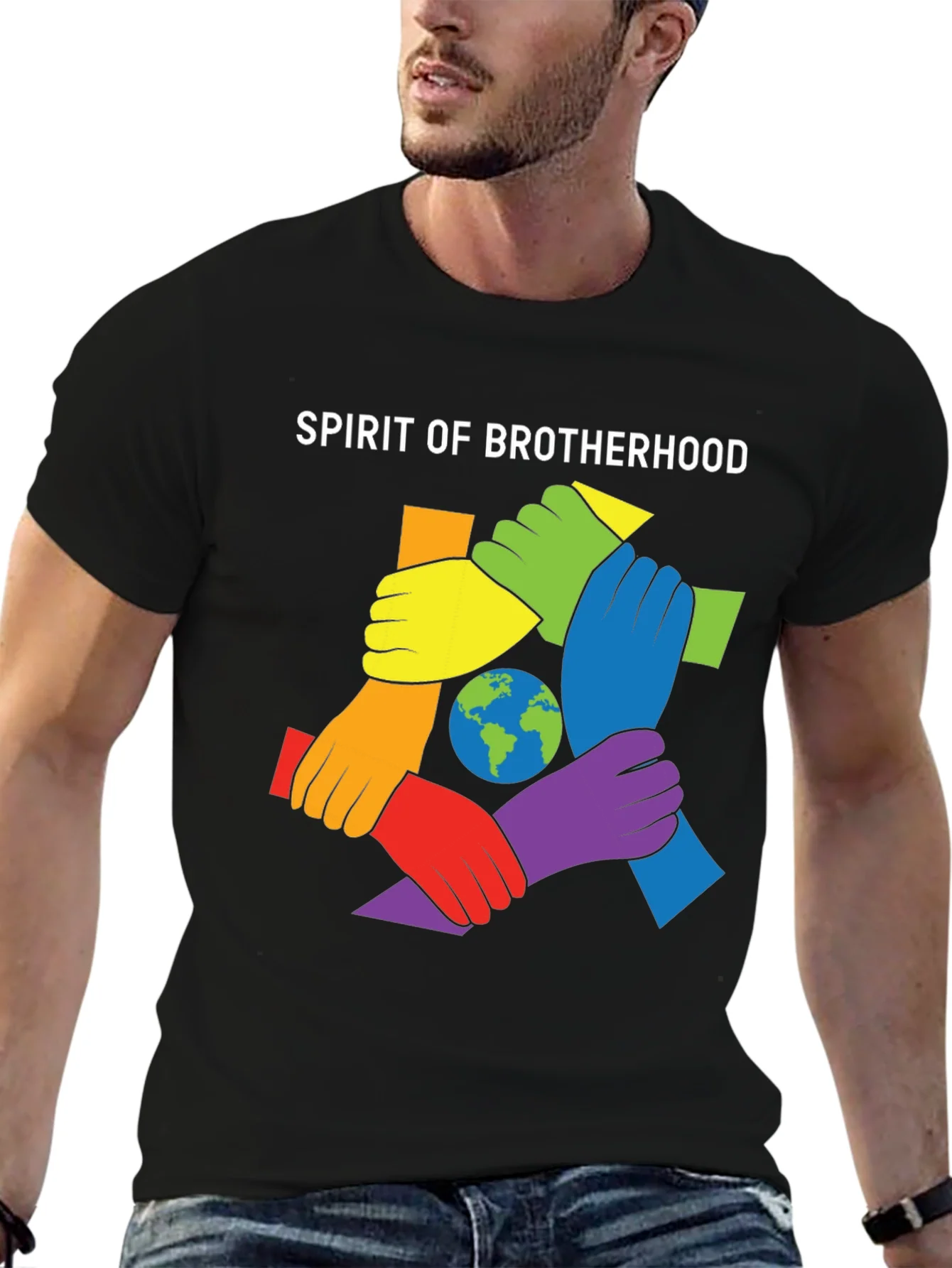Spirit of Brotherhood Graphic T-Shirt