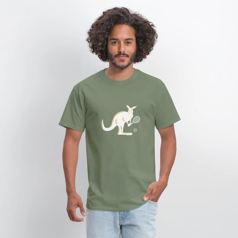 Australia Kangaroo Tennis Player Funny Gift Idea