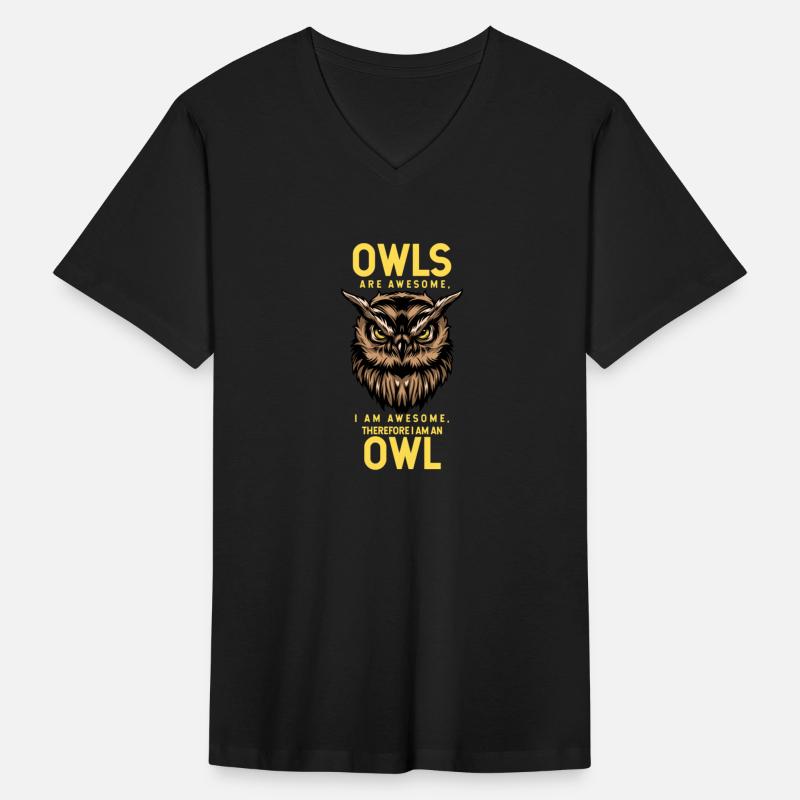 Awesome Cartoon I am an Owl Shirt for Owl Lovers