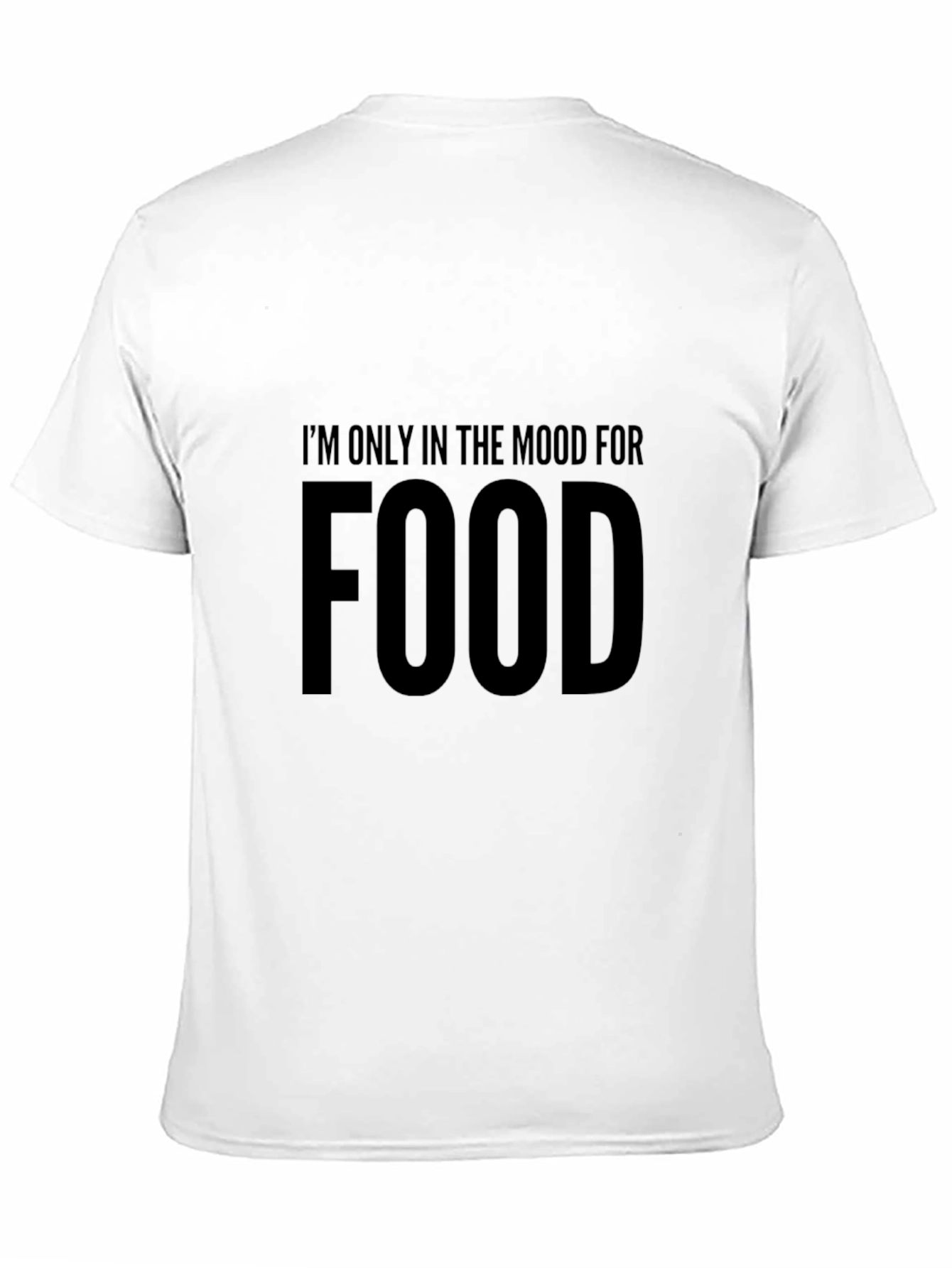 Food Mood Black Graphic Tee - Casual Menswear