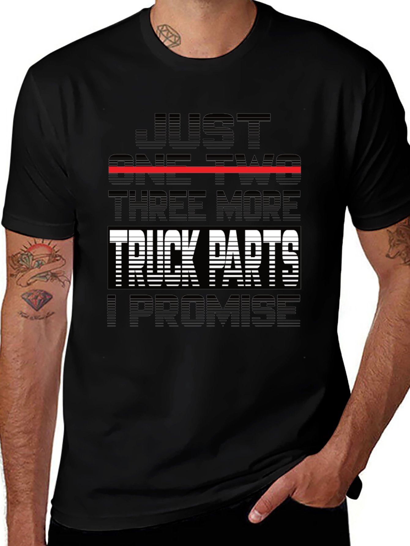 Truck Parts Promise Graphic T-Shirt
