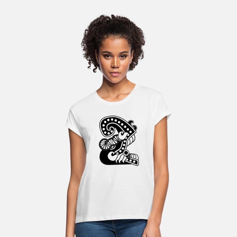 Aztec Serpent Design Symbol