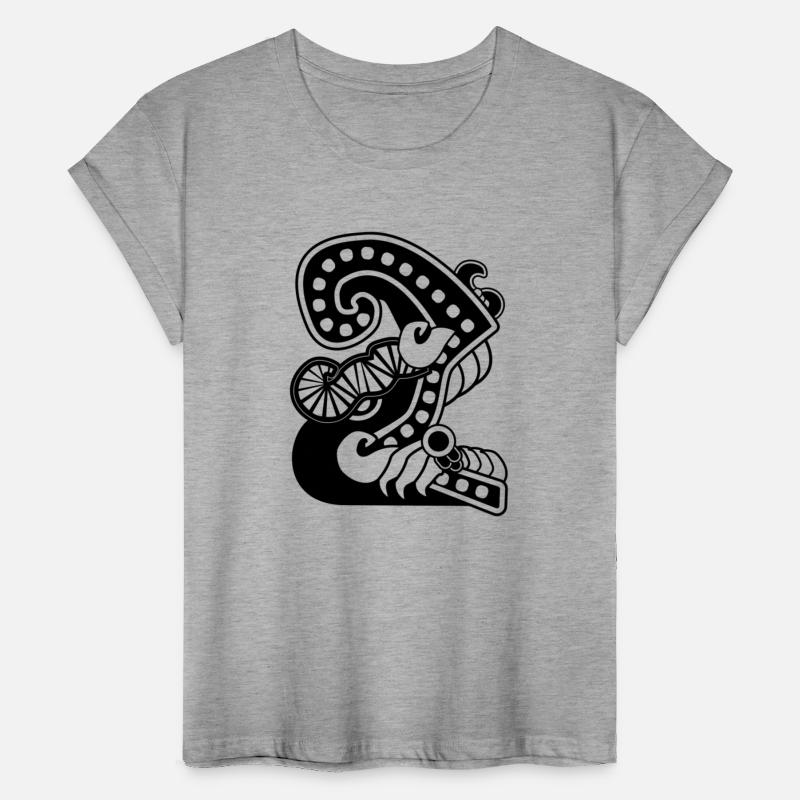 Aztec Serpent Design Symbol