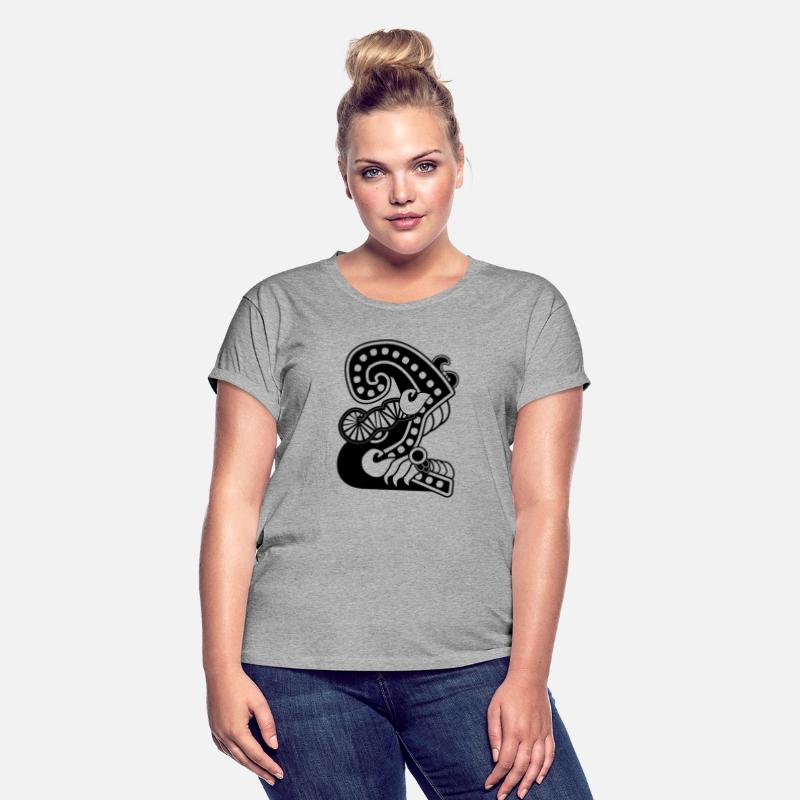 Aztec Serpent Design Symbol