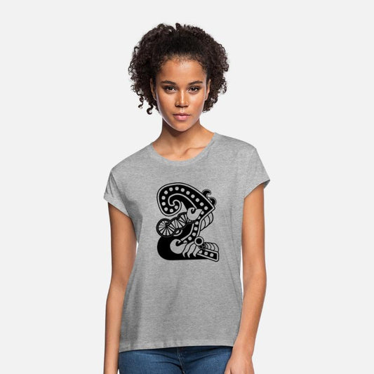 Aztec Serpent Design Symbol