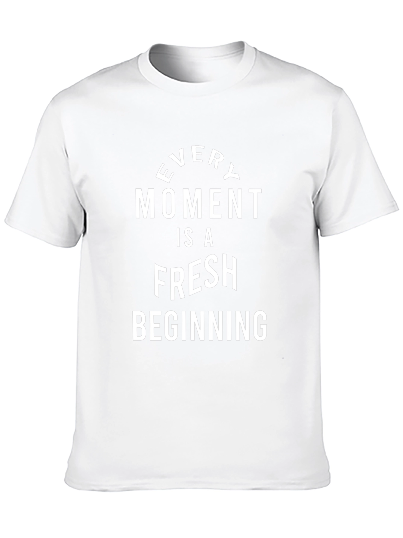 Every Moment Fresh Beginning Black T-Shirt