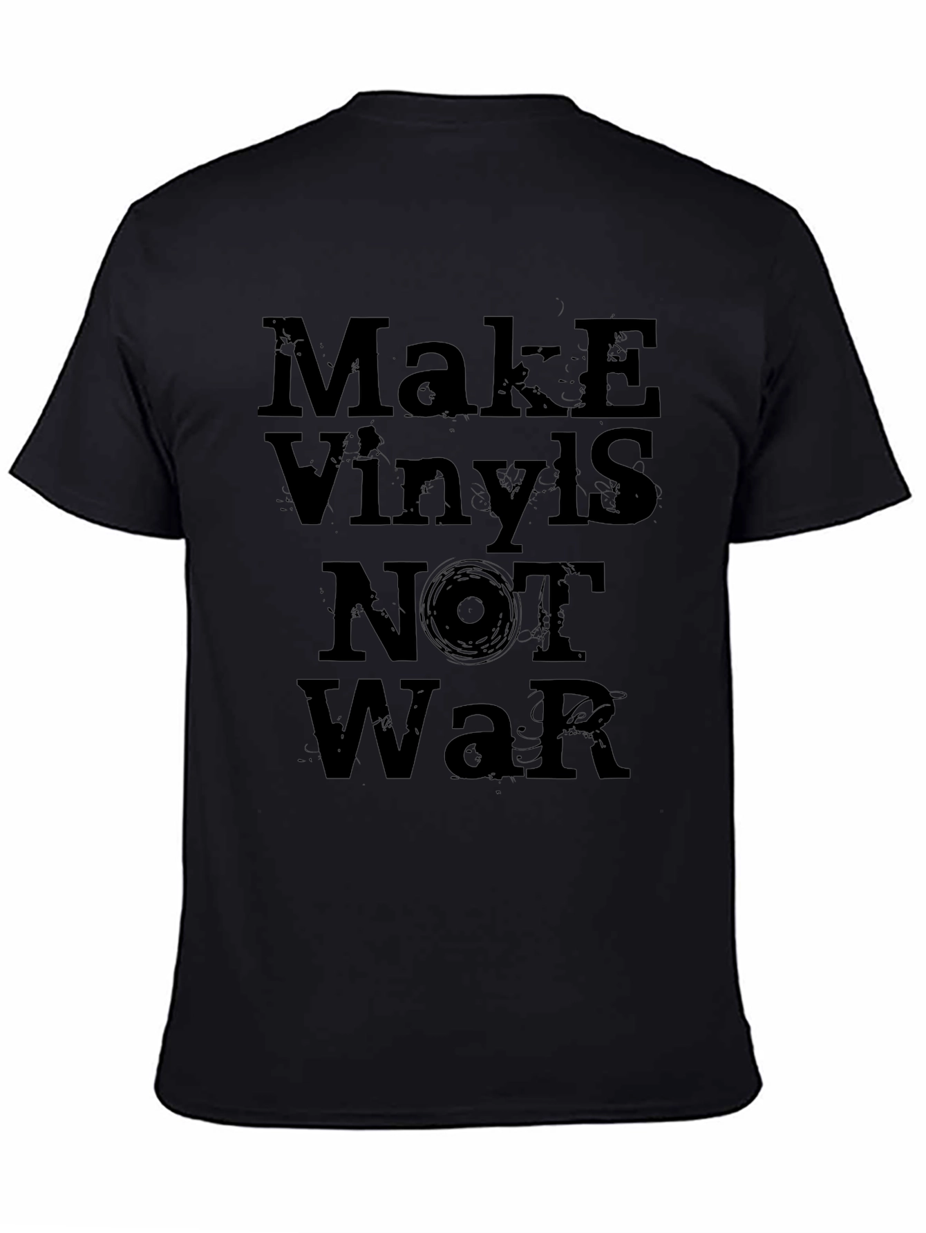 Make Vinyls Not War Graphic T-Shirt
