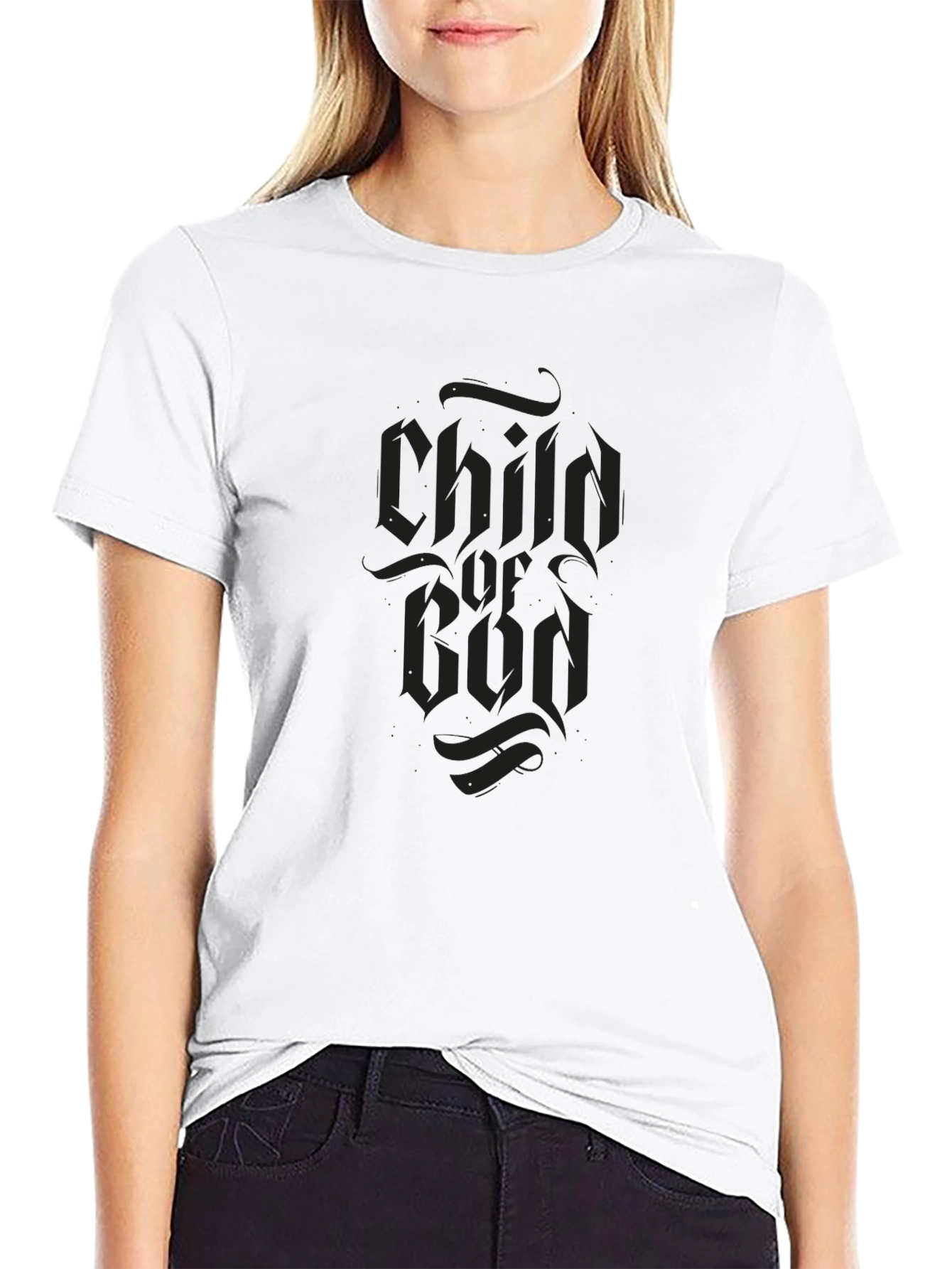 Child of God Black Graphic Tee