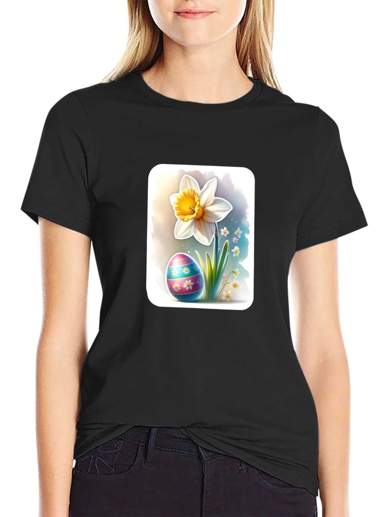 Easter Egg & Daffodil T-Shirt