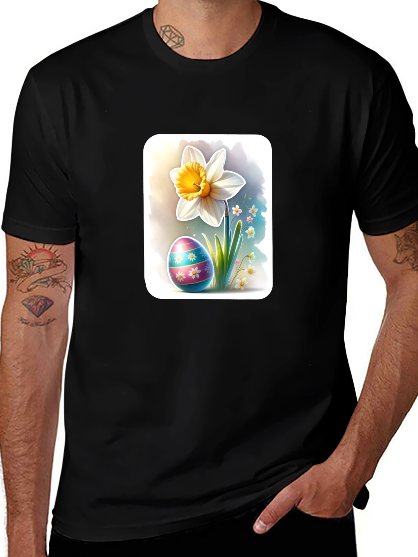 Easter Egg & Daffodil T-Shirt