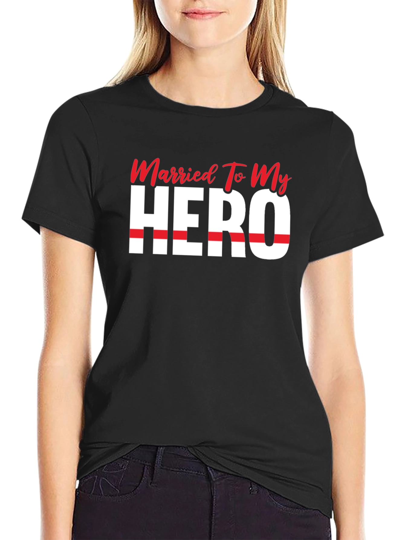 Married To My Hero Graphic T-Shirt