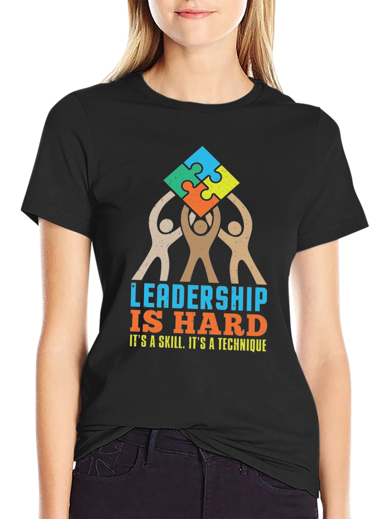 Leadership Puzzle T-Shirt: Hard Skill Tee