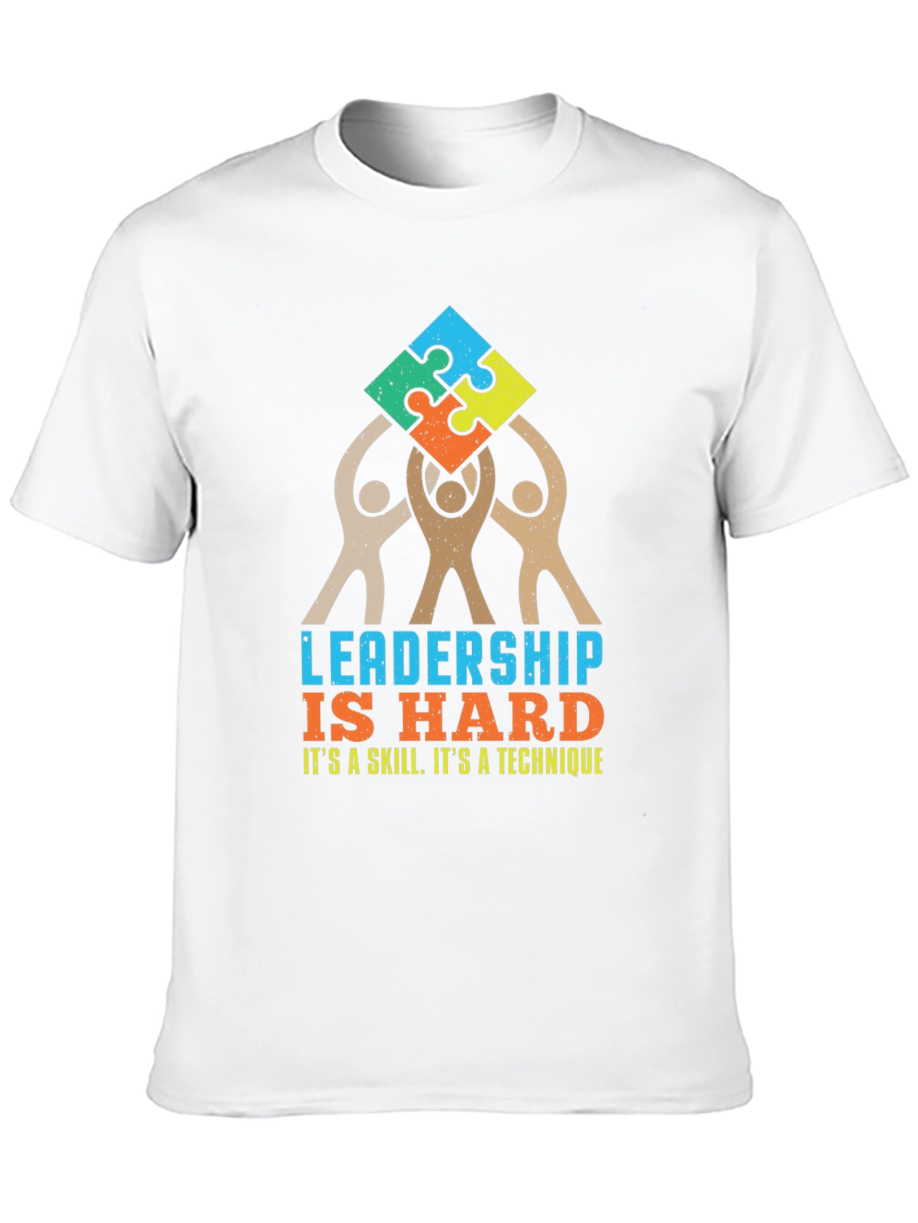 Leadership Puzzle T-Shirt: Hard Skill Tee