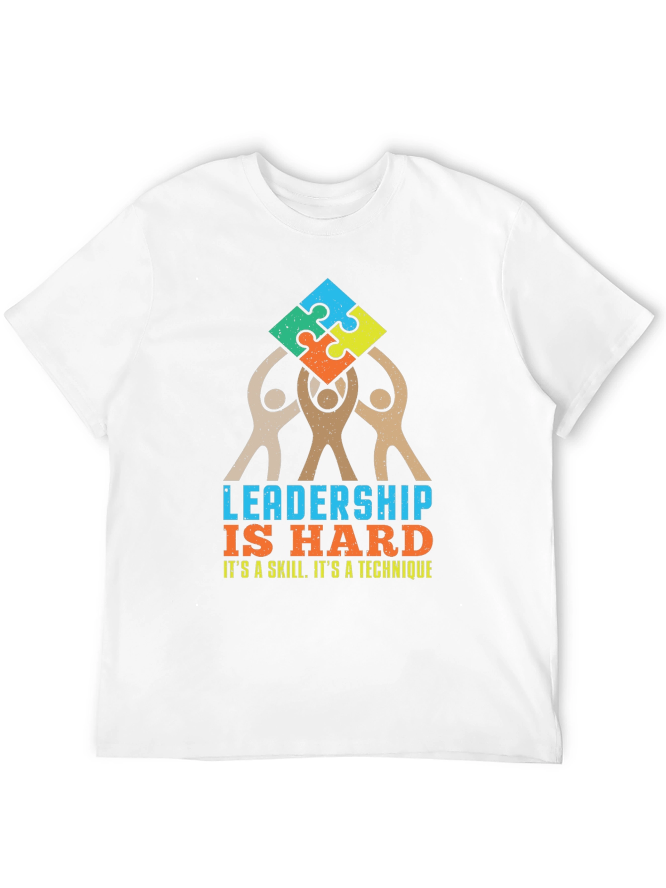 Leadership Puzzle T-Shirt: Hard Skill Tee