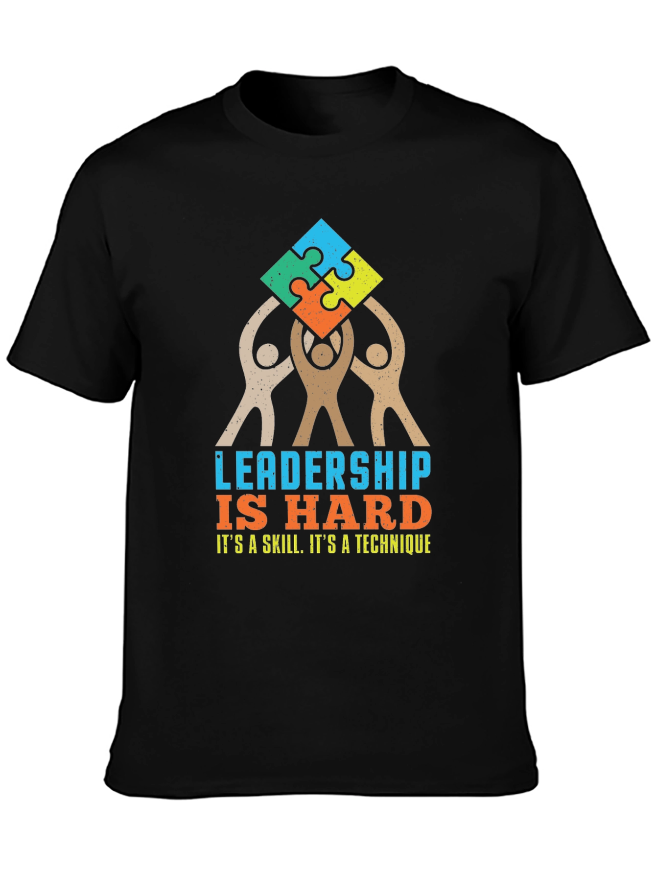 Leadership Puzzle T-Shirt: Hard Skill Tee