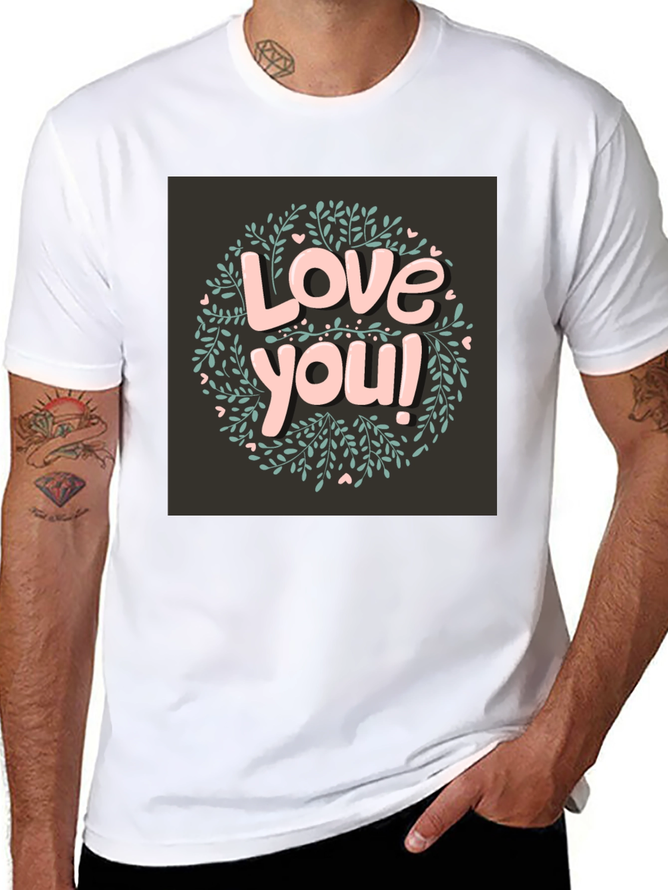 Love You Graphic Tee