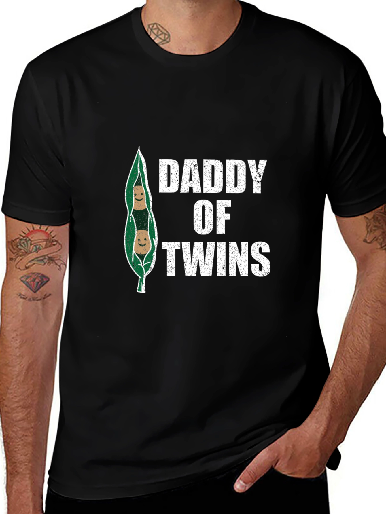 Daddy of Twins Graphic Tee
