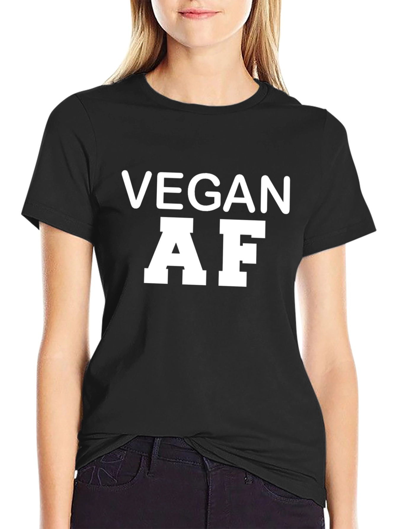 Vegan AF Graphic T-Shirt - Bold Statement Tee
