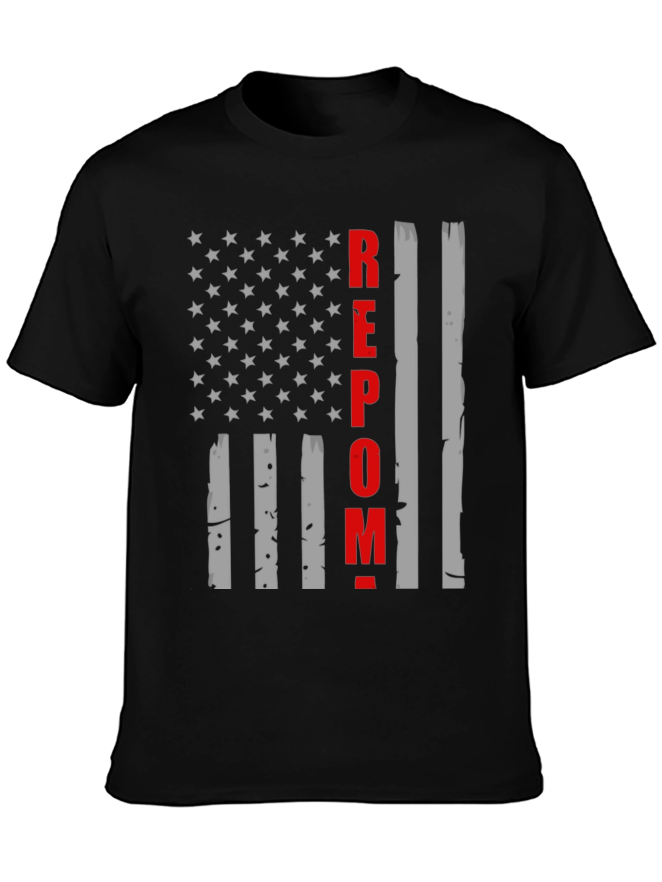 REPO T-Shirt - American Flag Design