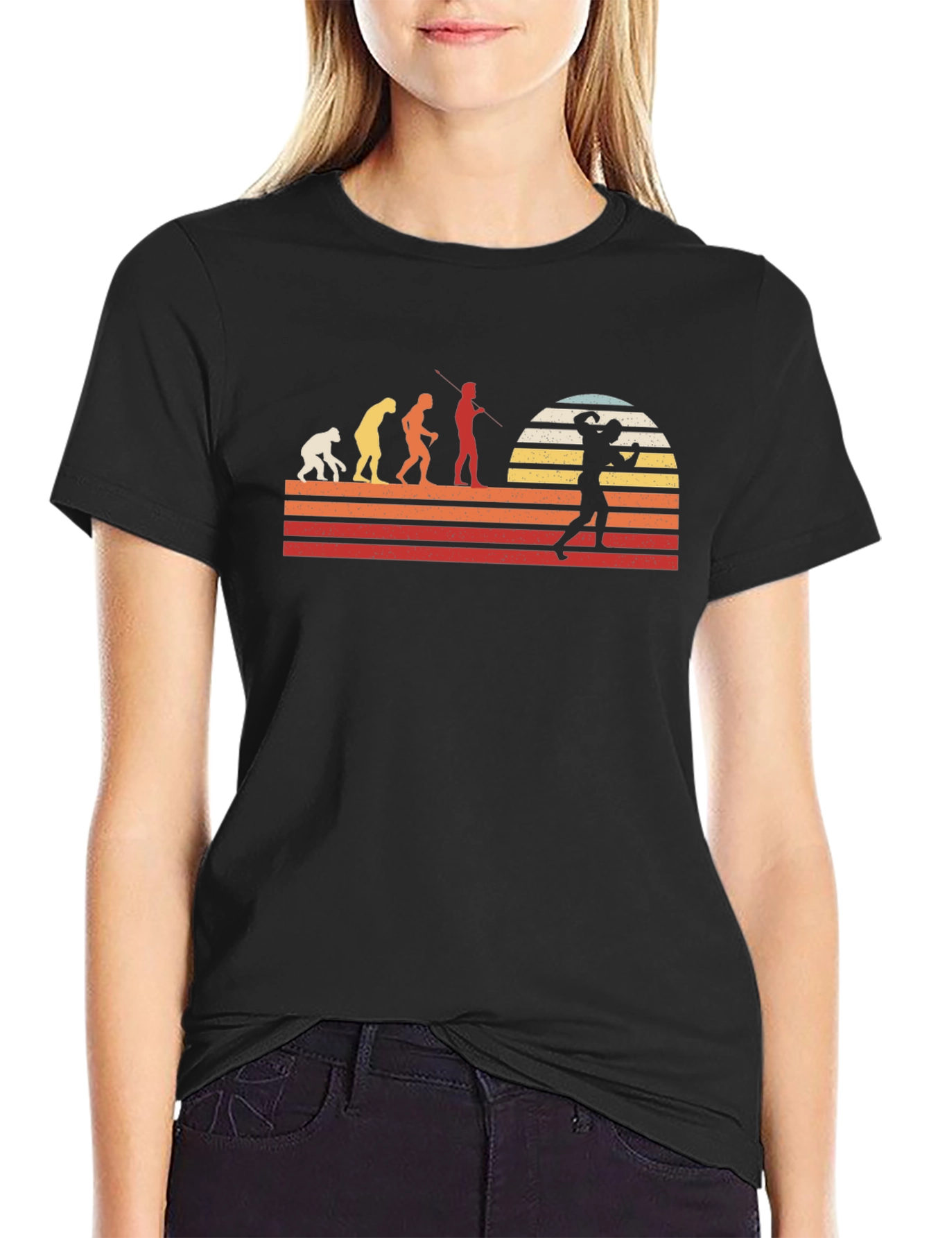 Retro Evolution Football T-Shirt