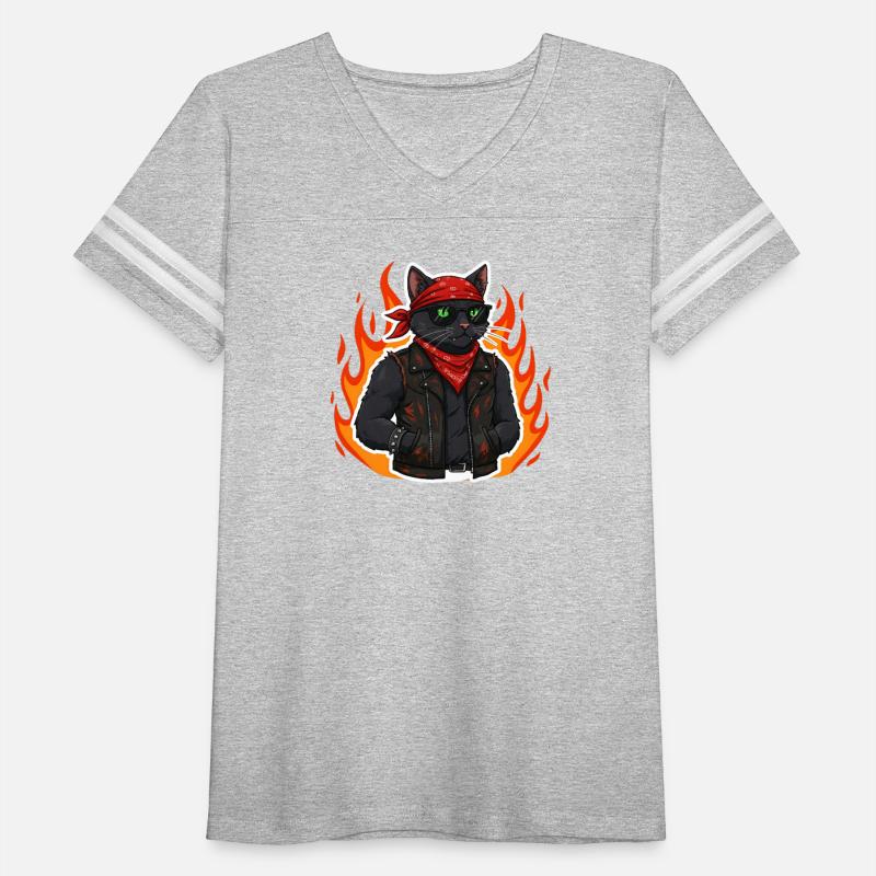 Badass Cat Biker Rebel – No Rules, Just Ride