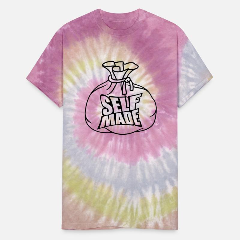 bag money bag sack text millionaire self made rich