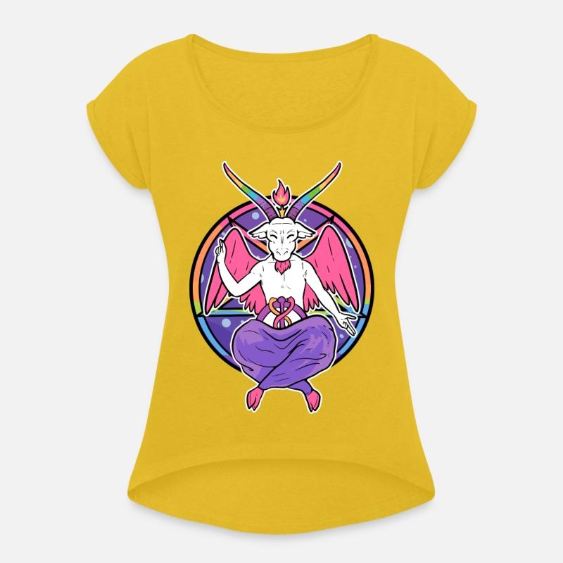 Baphomet Kawaii Rainbow Pastel Anime Horned Goat