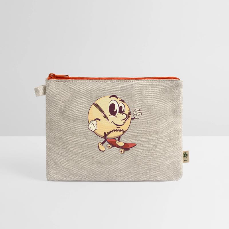 baseball cartoon playing skateboarding