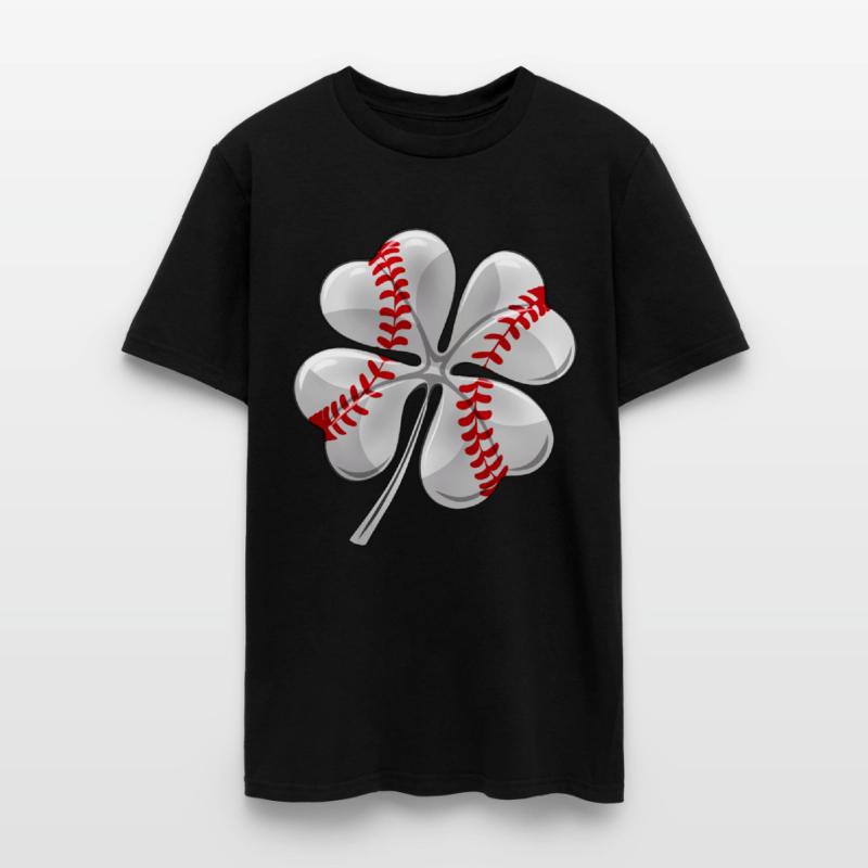 Baseball St Patrick's Day Shamrock