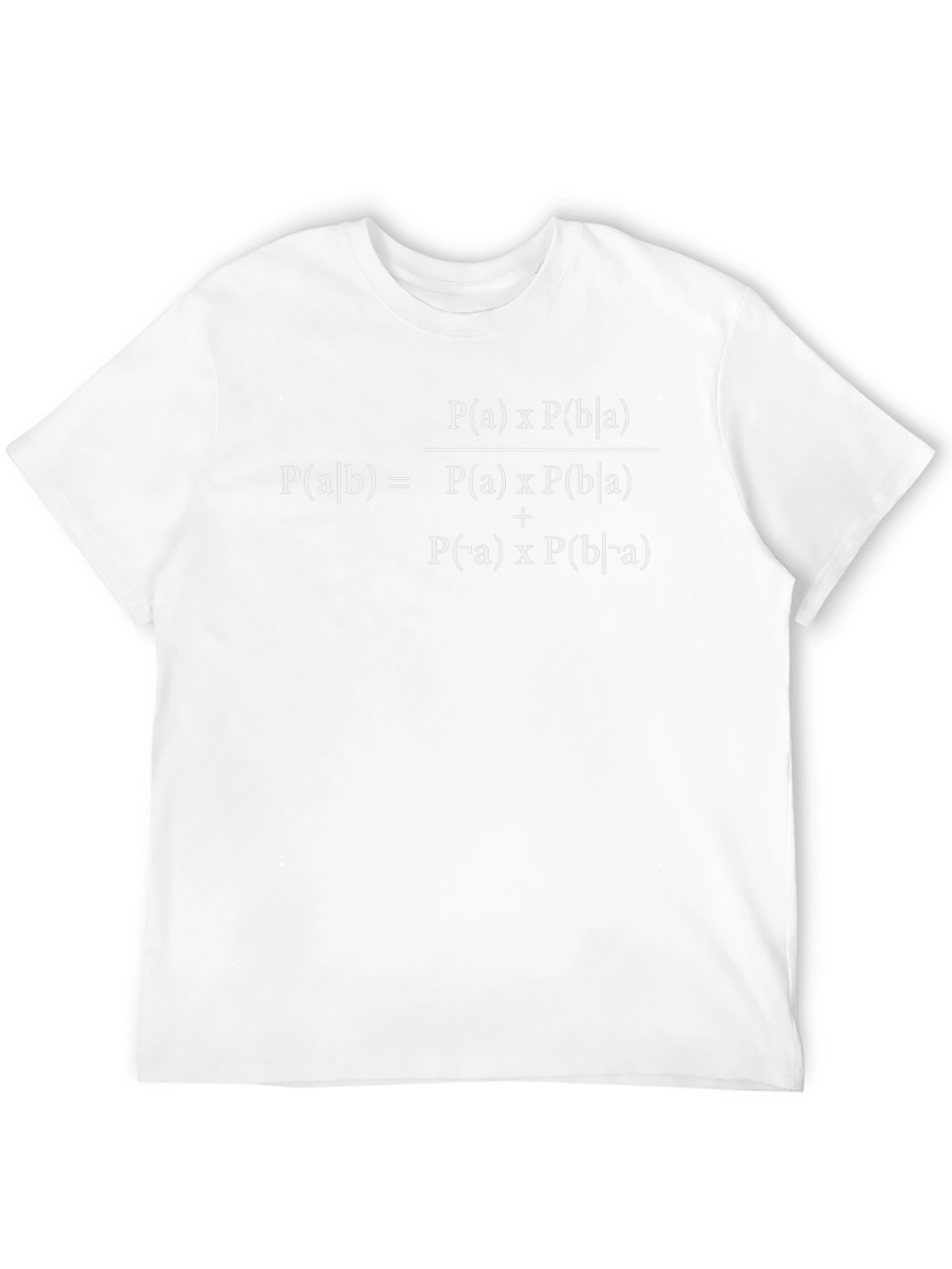 Bayes Theorem T-Shirt - Math Geek Tee
