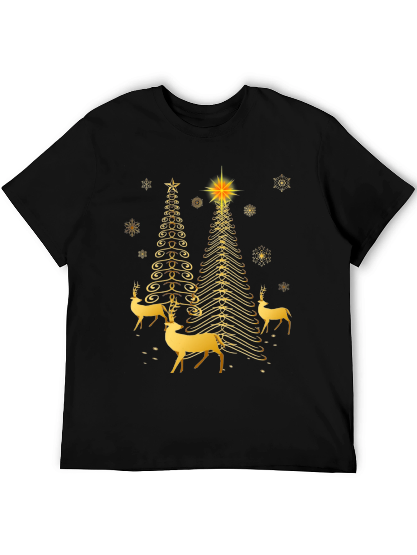 Festive Christmas Deer T-Shirt