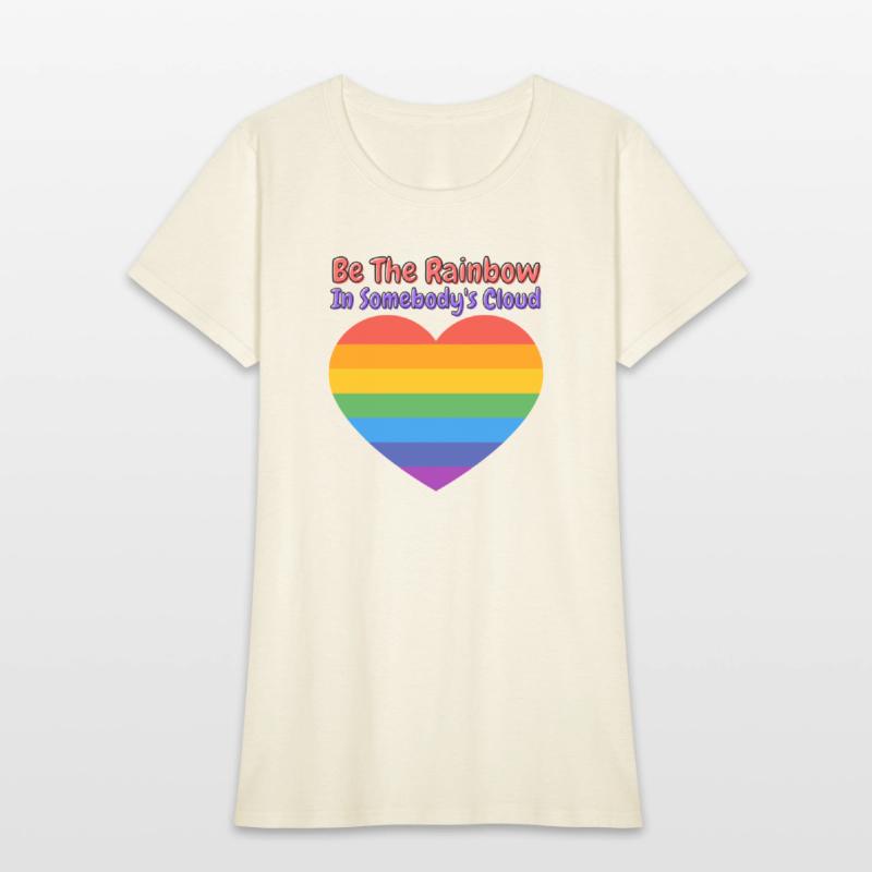 Be The Rainbow In Somebody s Cloud red