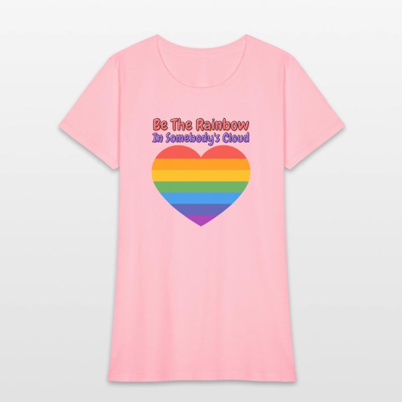 Be The Rainbow In Somebody s Cloud red