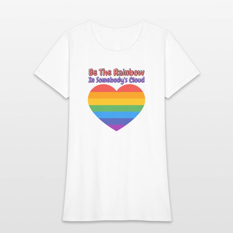 Be The Rainbow In Somebody s Cloud red