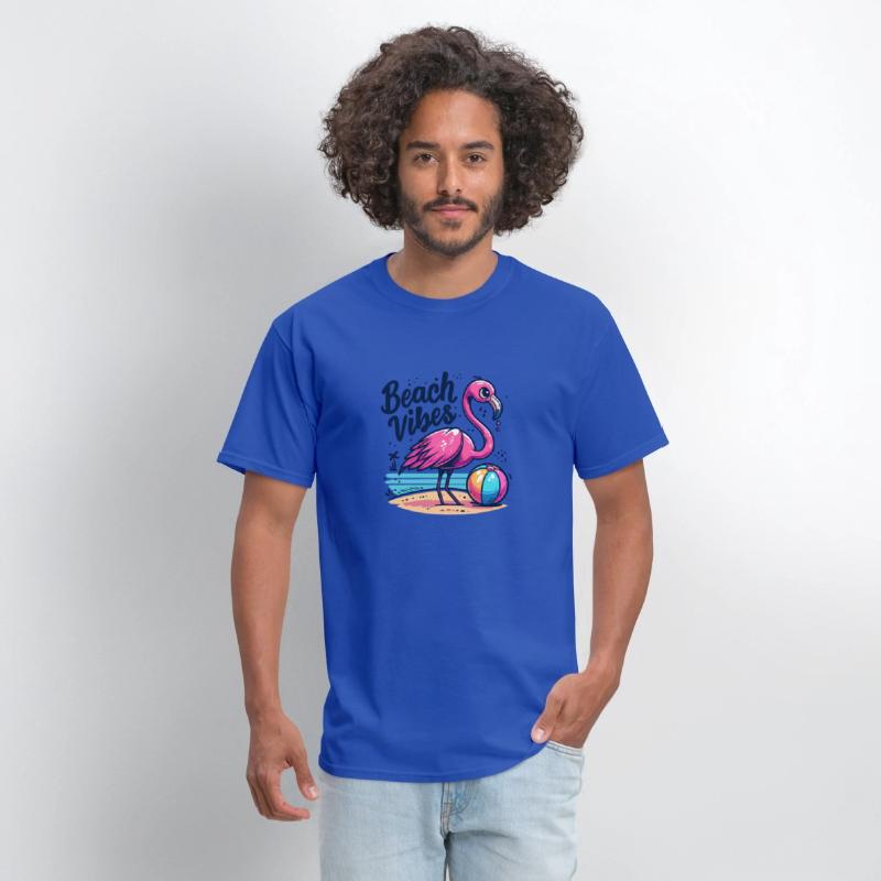 Beach Vibes A Whimsical Flamingo s Paradise
