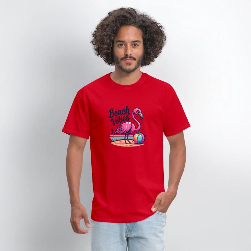 Beach Vibes A Whimsical Flamingo s Paradise