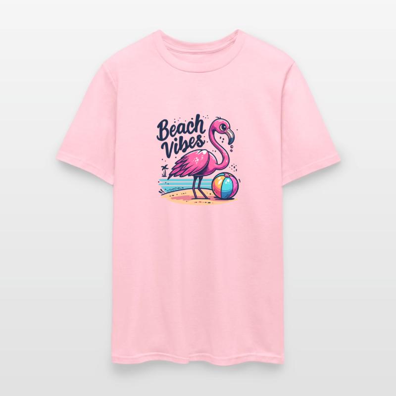 Beach Vibes A Whimsical Flamingo s Paradise