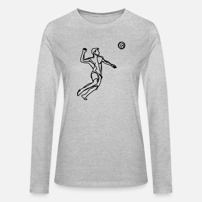 Beach Volleyballer Drawing