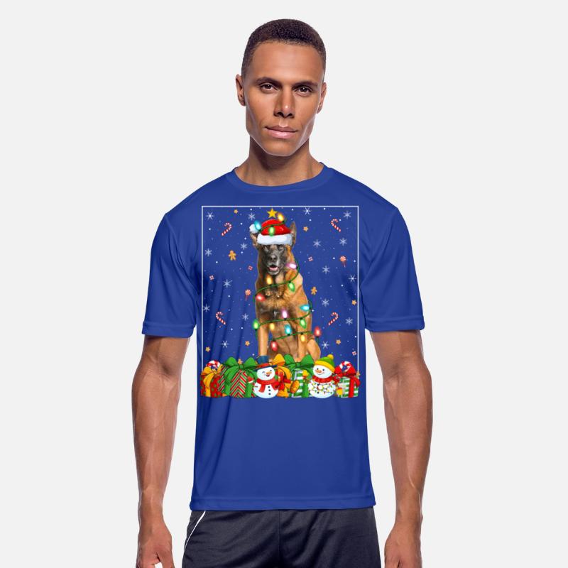 Belgian Malinois Dog Christmas Lights