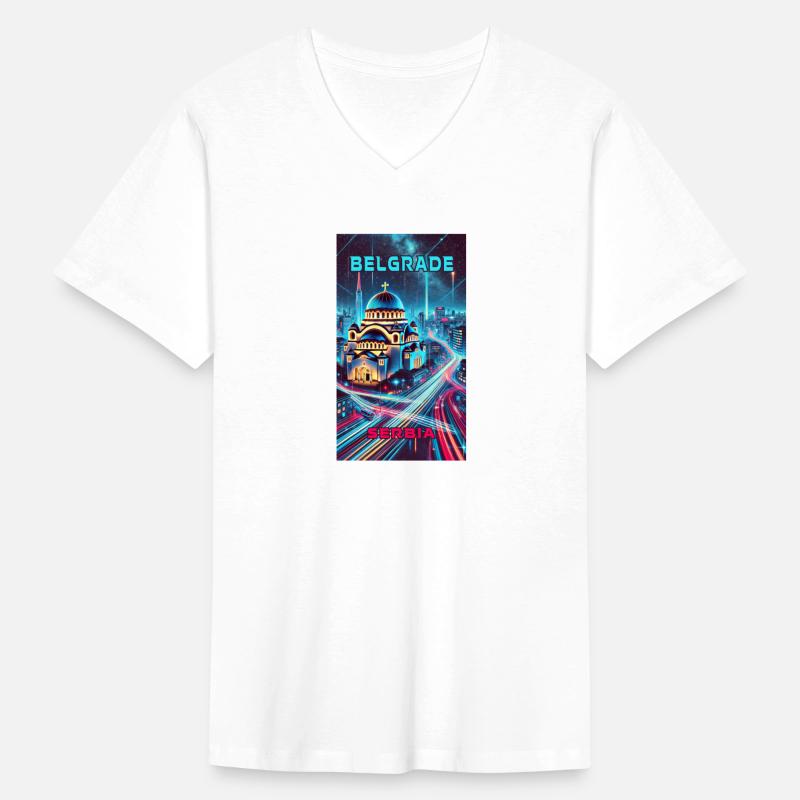 Belgrade Serbia Skyline Design