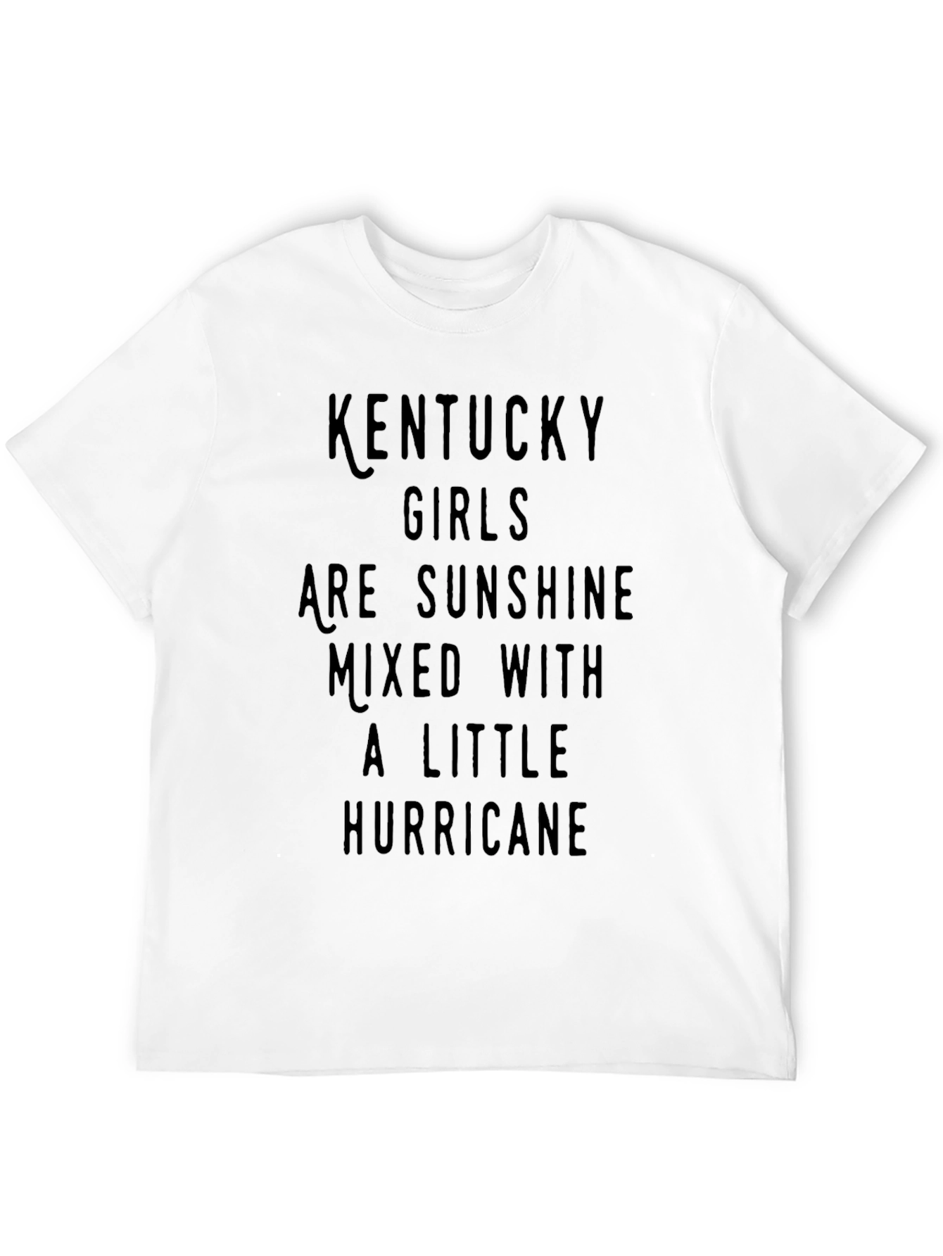 Kentucky Girls Sunshine & Hurricane Black T-Shirt