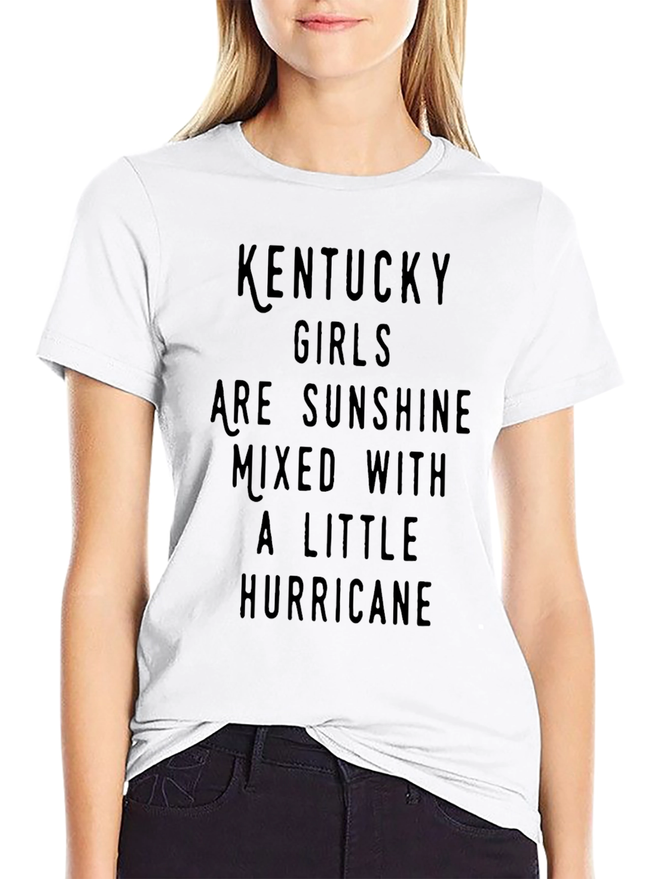 Kentucky Girls Sunshine & Hurricane Black T-Shirt