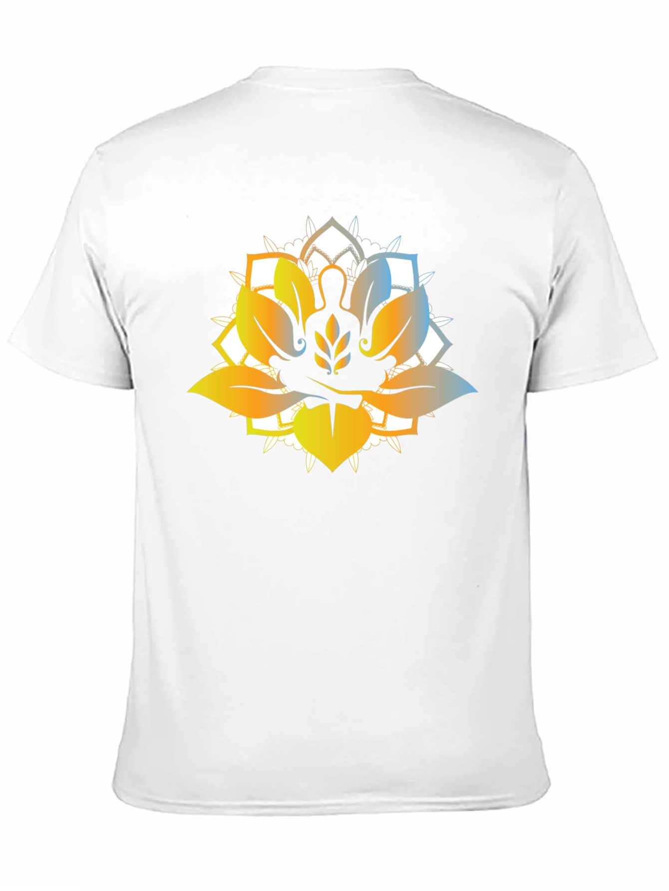 Zen Lotus Meditation T-Shirt - Spiritual Comfort