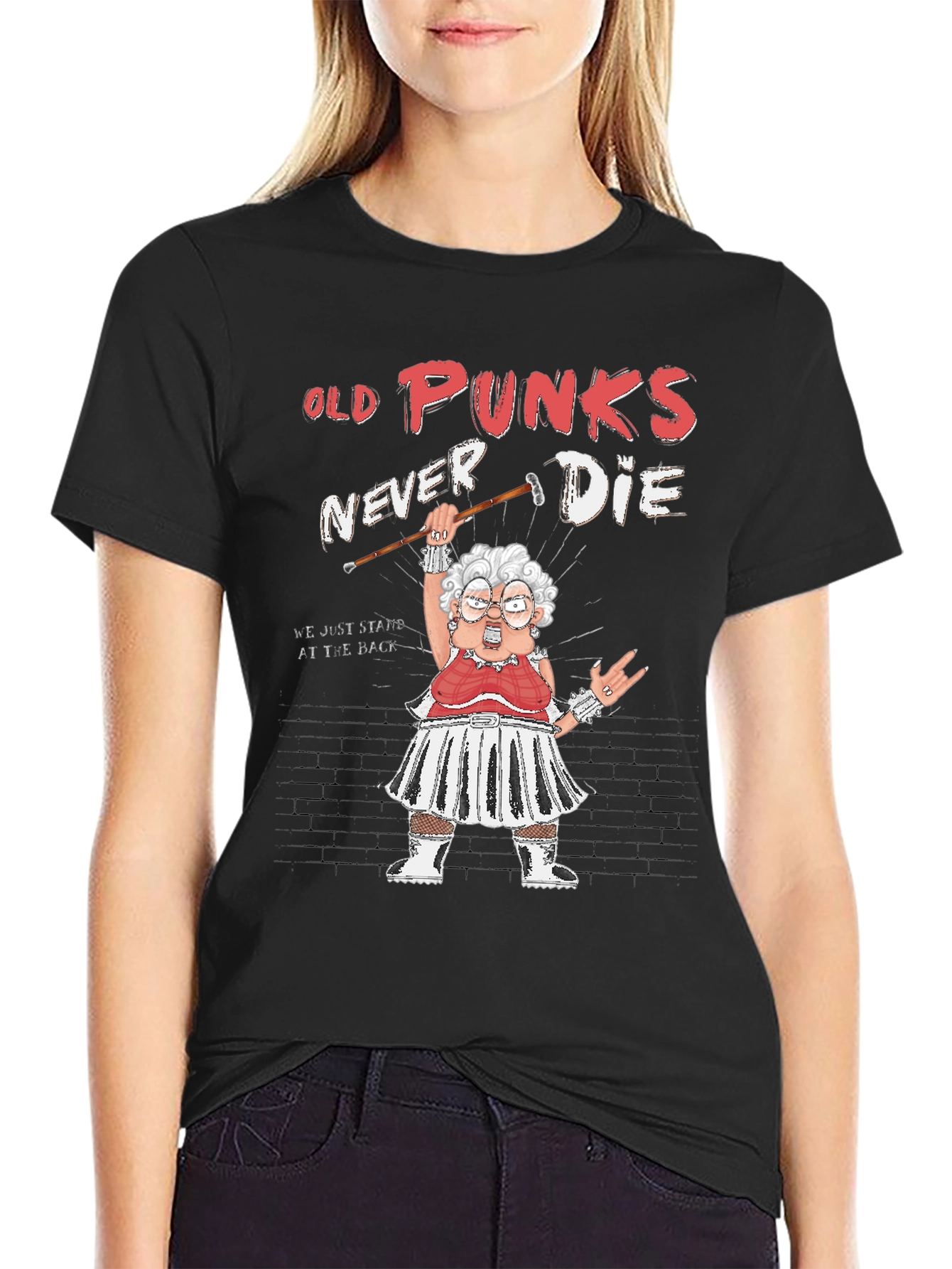 Old Punks Never Die Graphic T-Shirt