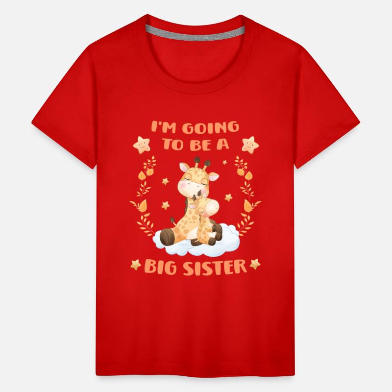 Big Sister - I´m Going To Be - With Cute Giraffes