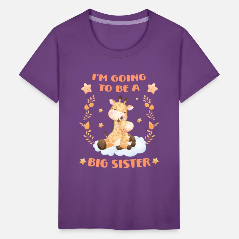 Big Sister - I´m Going To Be - With Cute Giraffes