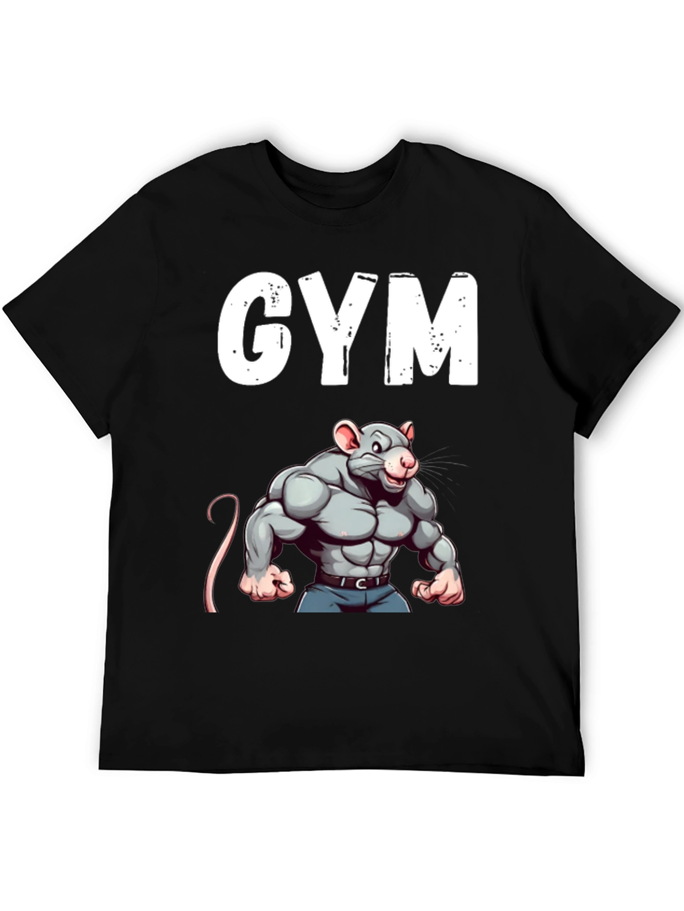 Gym Rat Black T-Shirt