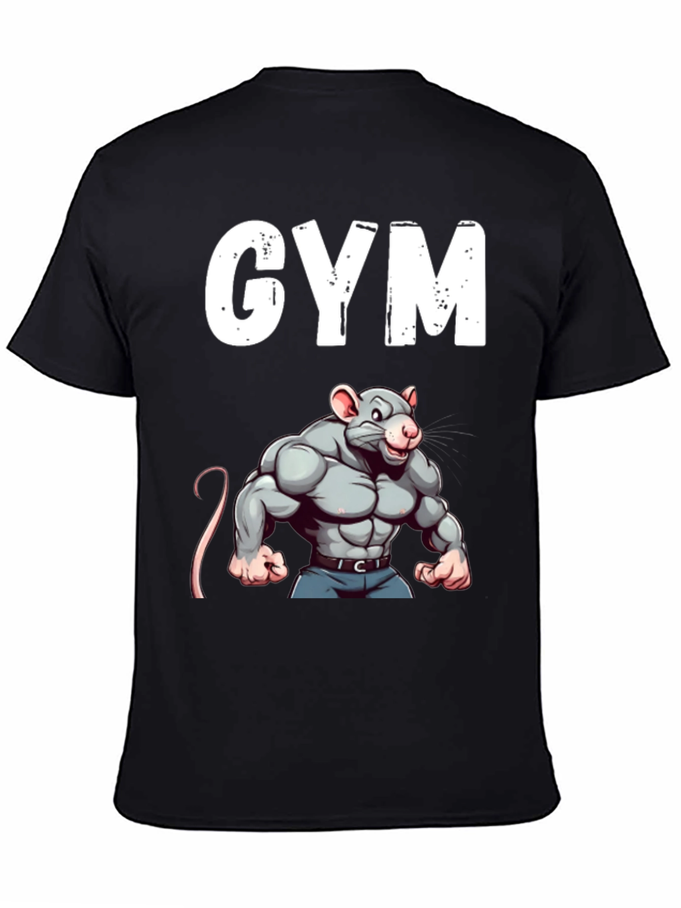 Gym Rat Black T-Shirt