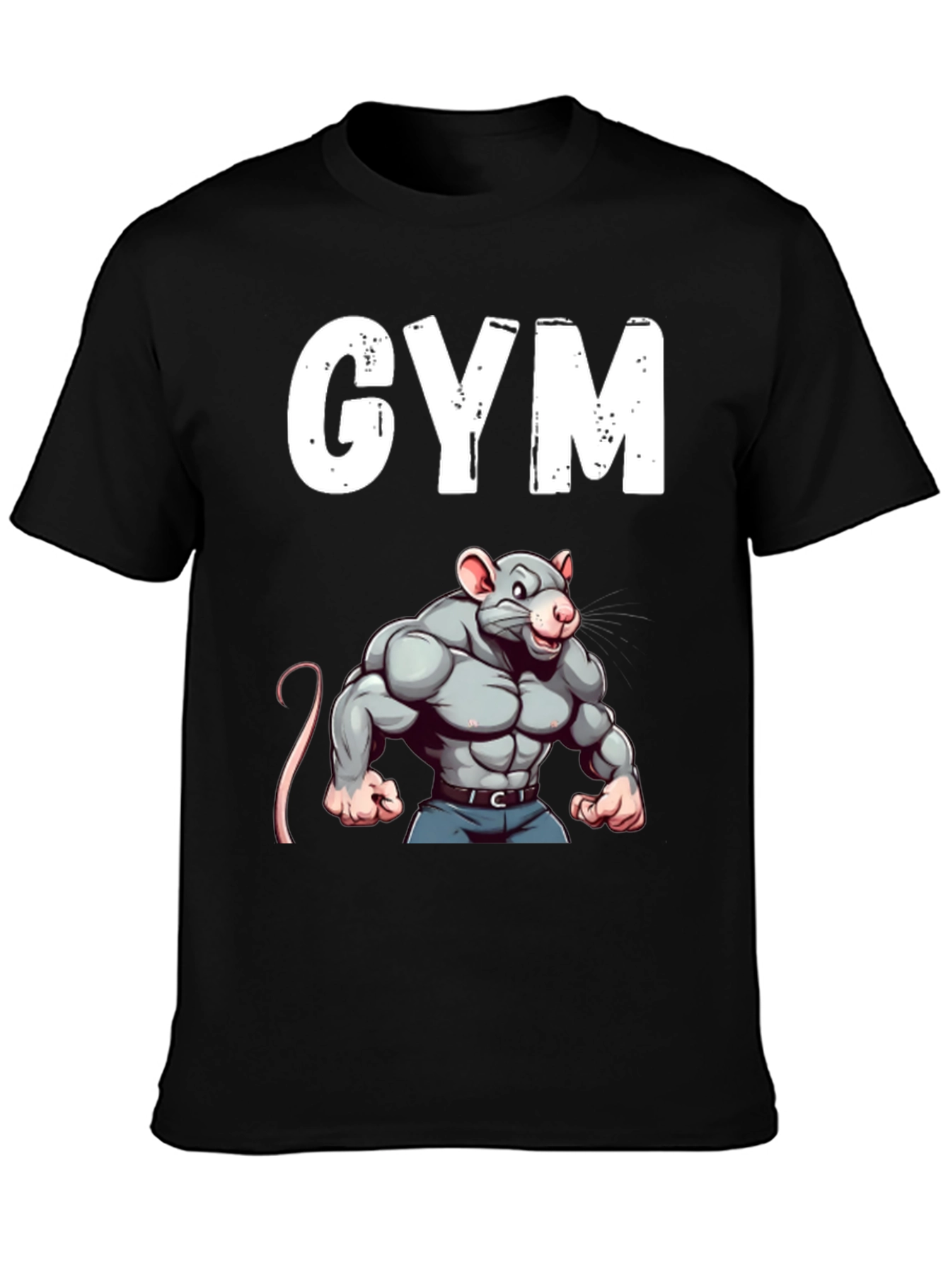 Gym Rat Black T-Shirt