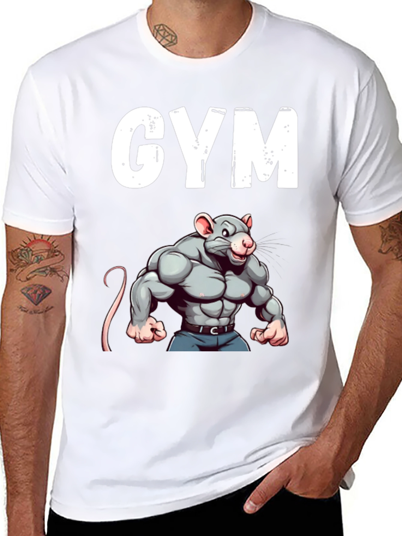 Gym Rat Black T-Shirt